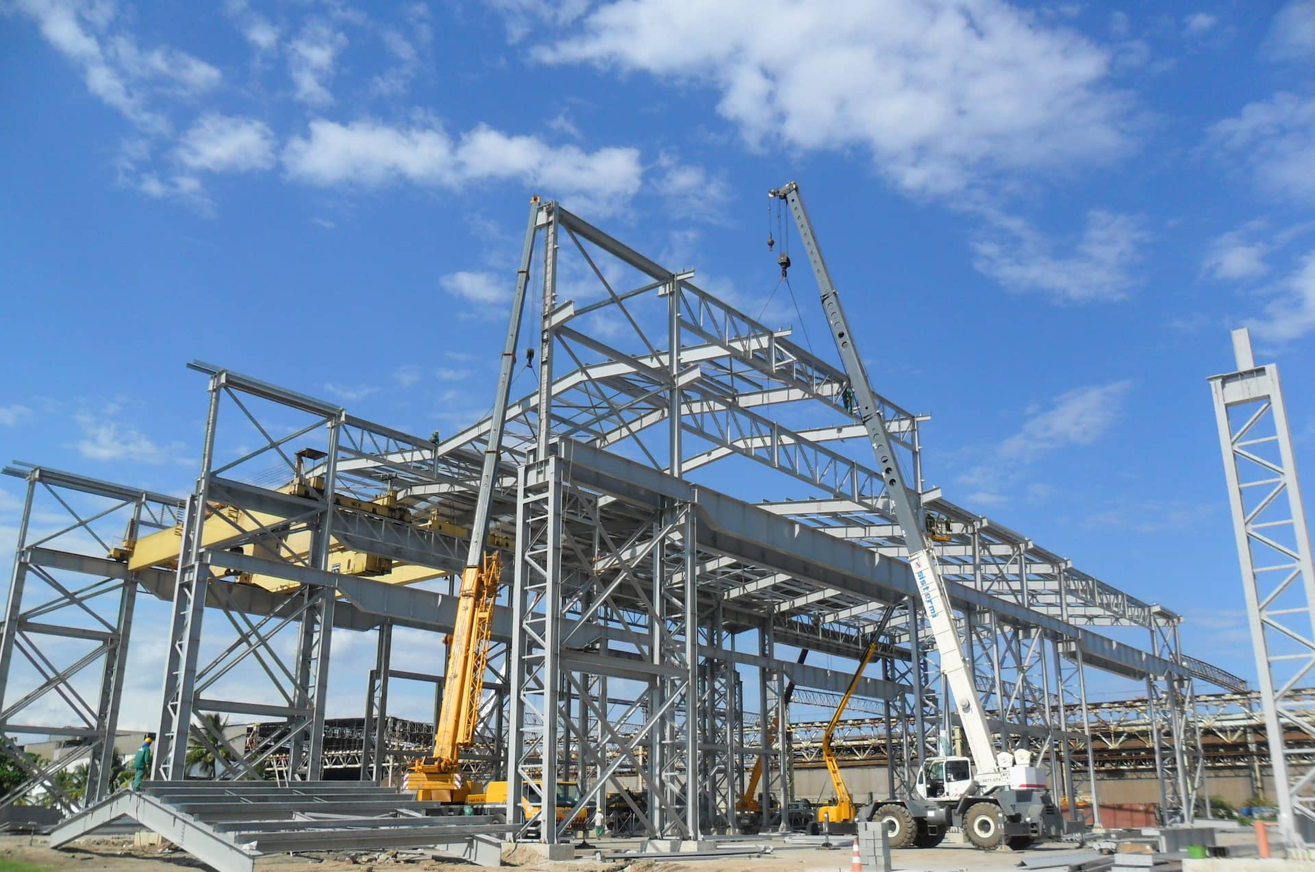 Constru&ccedil;&atilde;o de Galp&atilde;o Industrial de 9.600m²